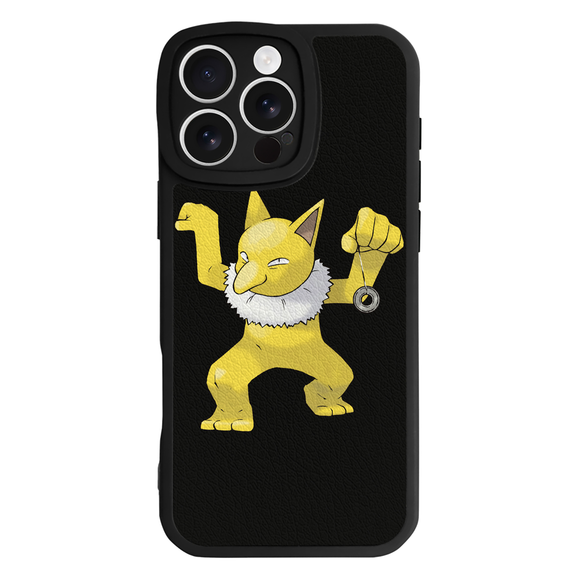 （画像用） ポケットモンスター Pokémon 【iPhone 16シリーズ対応】シリコンスマホケース（レザー調） 材質：シリコン